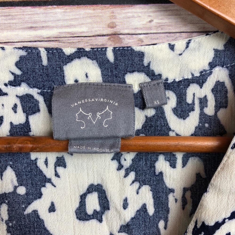 Anthropologie | Ladder Lace Tunic Top Size XS - Picture 5 of 7